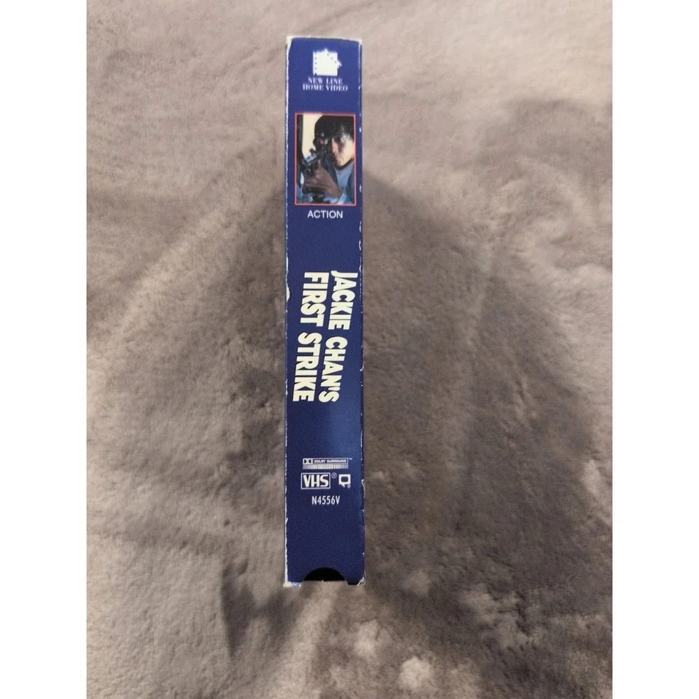 Jackie‎ Chan's First Strike VHS 1997 New Line Home Video !